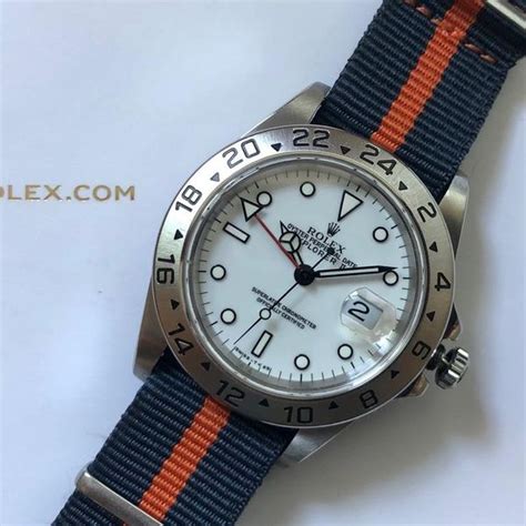 rolex explorer 2 cinturino nato|rolex explorer sail straps.